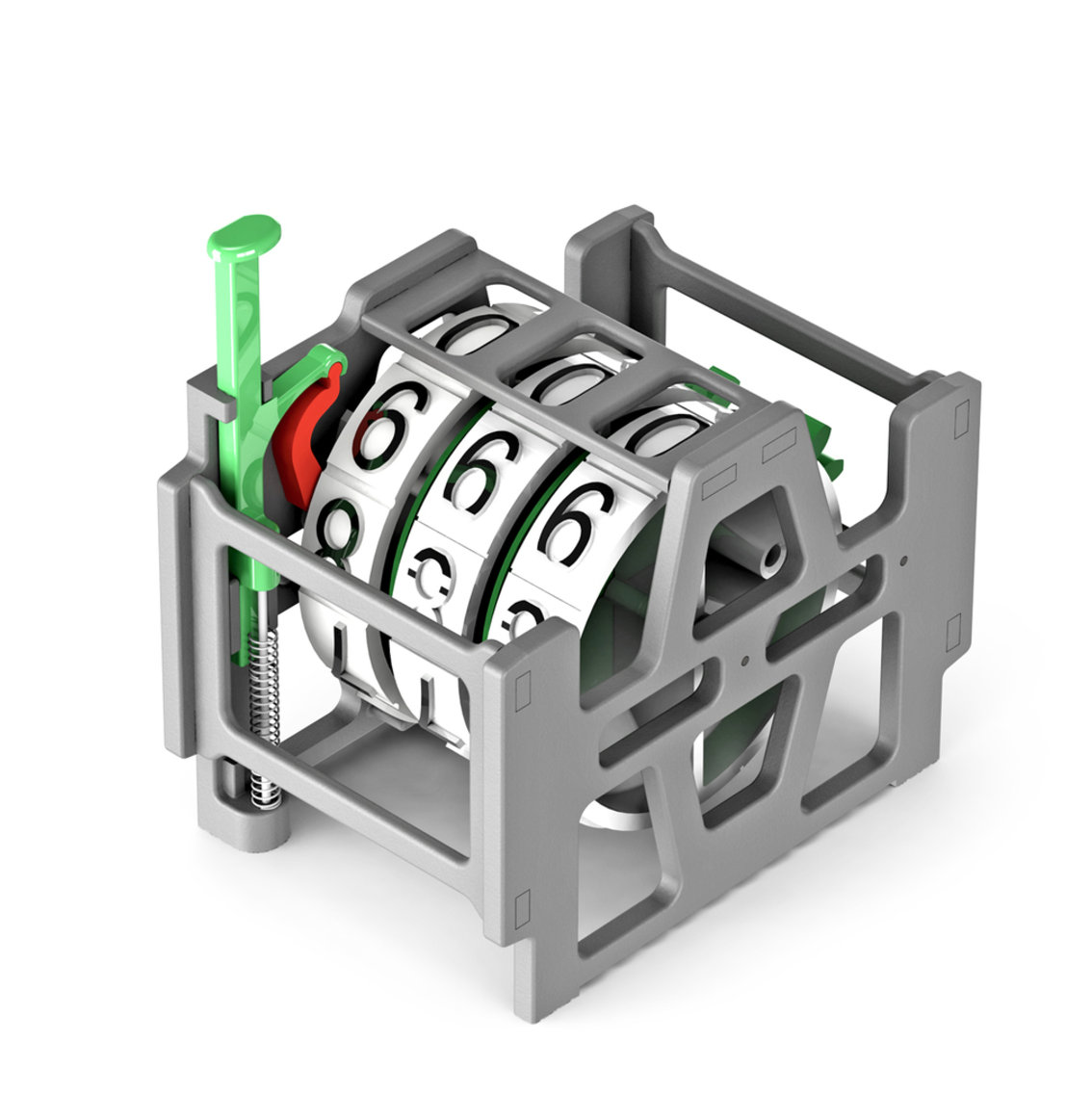 Download free STL file Mechanical Counter • 3D print design ・ Cults